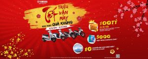 Chương trình khuyến mãi nhân dịp lễ giáng sinh, chào mừng năm mới 2020 và xuân canh tý tại Yamaha Hoàn Phước