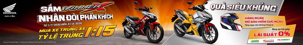 Khuyến mãi honda tháng 7