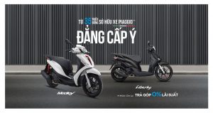 TỪ 35 TRIỆU ĐỒNG, SỞ HỮU XE PIAGGIO ĐẲNG CẤP Ý