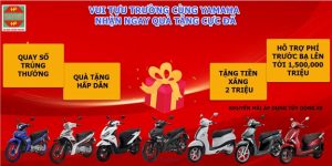 VUI TỰU TRƯỜNG CÙNG YAMAHA - NHẬN NGAY QUÀ TẶNG CỰC ĐÃ