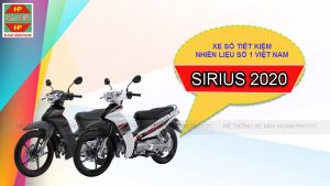 Sirius 2020- Xe số tiết kiệm nhiên liệu số 1 Việt Nam