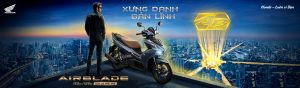 Honda Air Blade tem mới