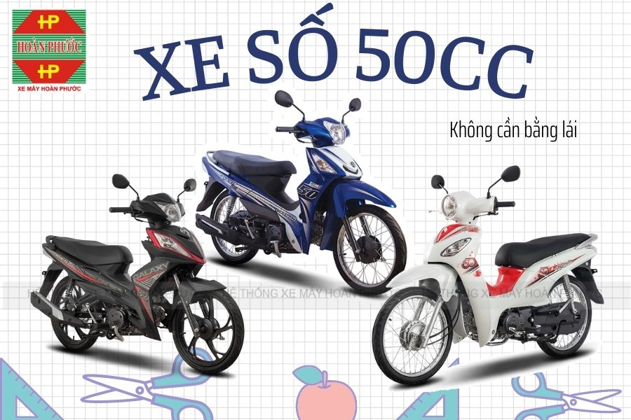 Bật mí 5 mẫu xe 50cc giá hợp lý dành cho học sinh  AutoFun