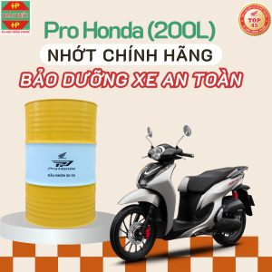 Nhớt phuy xe ga Pro Honda