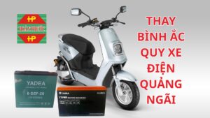 Thay bình ắc quy xe điện Quảng Ngãi
